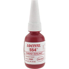 Loctite - 10 mL, Red, Thread Sealant - Series 554 - Best Tool & Supply