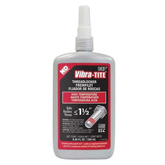 Vibra-Tite - 250 mL Bottle, Red, High Temp/High Strength Threadlocker - Best Tool & Supply