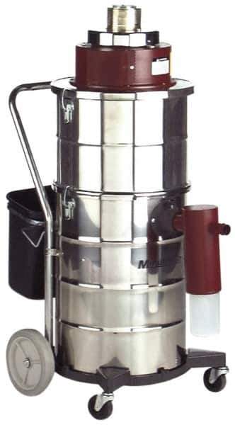 Minuteman - 15 Gal, Stainless Steel Tank, Dry, Mercury Vacuum Cleaner - 1.25 hp, 13.6 Amps - Best Tool & Supply