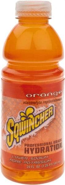 Sqwincher - 20 oz Bottle Orange Activity Drink - Ready-to-Drink - Best Tool & Supply