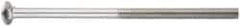 Value Collection - 5/16-18 UNC 3-1/2" Length Under Head, Standard Square Neck, Carriage Bolt - 18-8 Stainless Steel, Uncoated - Best Tool & Supply