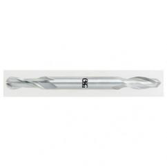 3/16" Dia. - 2-1/4" OAL - Bright HSS Co-Center Cut SE EM - 2 FL - Best Tool & Supply