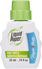 Paper Mate Liquid Paper - Correction Fluids Foam Applicator - 22 ml - Best Tool & Supply