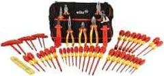 Wiha - 50 Piece Insulated Hand Tool Set - Comes in Canvas Pouch - Best Tool & Supply