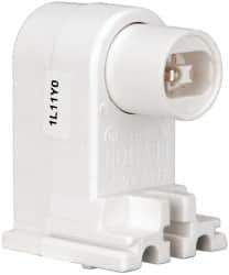 Leviton - 2 Pin, 600 VAC, 660 Watt, Pedestal Base, Pedestal Lamp Holder - Fluorescent, Screw Mounted - Best Tool & Supply