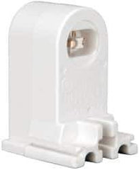 Leviton - 2 Pin, 600 VAC, 660 Watt, Pedestal Base, Pedestal Lamp Holder - Fluorescent, Screw Mounted - Best Tool & Supply