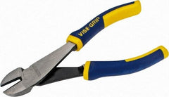 Irwin - 6" OAL, Diagonal Cutter - 13/16" Jaw Length x 13/16" Jaw Width, Oval Head, ProTouch Handle - Best Tool & Supply