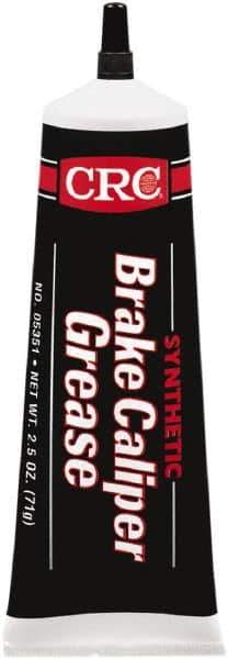 CRC - 2.5 oz Tube Synthetic General Purpose Grease - Black, 450°F Max Temp, NLGIG 2, - Best Tool & Supply