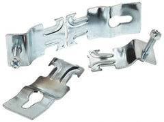 Thomas & Betts - 1-1/4" Pipe, 14 Gauge" Pipe or Conduit Clamp - Silver Galvanized, 600 Lb Capacity, All Conduit - Best Tool & Supply