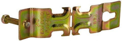 Thomas & Betts - 3/4" Pipe, 14 Gauge" Pipe or Conduit Clamp - Gold Galvanized, 600 Lb Capacity, All Conduit - Best Tool & Supply