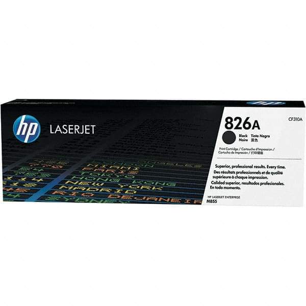 Hewlett-Packard - Black Toner Cartridge - Use with HP Color LaserJet Enterprise M855 - Best Tool & Supply