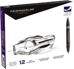 Prismacolor - Assorted Colors, Art Marker - Chisel Tip, Alcohol Based Ink - Best Tool & Supply