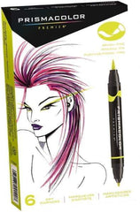 Prismacolor - Canary Yellow Art Marker - Brush Tip, Alcohol Based Ink - Best Tool & Supply