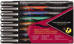 Prismacolor - Assorted Colors, Art Marker - Brush Tip, Alcohol Based Ink - Best Tool & Supply