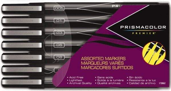 Prismacolor - Black Art Marker - Brush Tip, Alcohol Based Ink - Best Tool & Supply