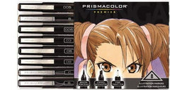 Prismacolor - Black, Sepia Art Marker - Brush Tip, Alcohol Based Ink - Best Tool & Supply