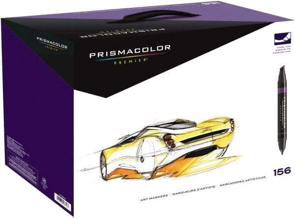 Prismacolor - Assorted Colors, Art Marker - Chisel Tip, Alcohol Based Ink - Best Tool & Supply