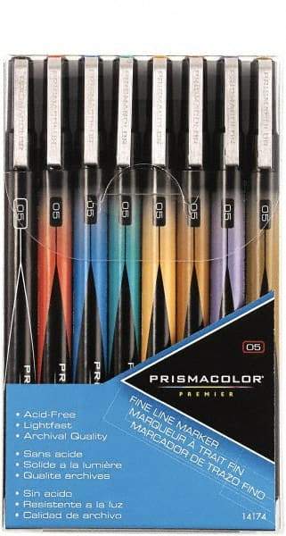 Prismacolor - Assorted Colors, Art Marker - Fine Tip, Alcohol Based Ink - Best Tool & Supply