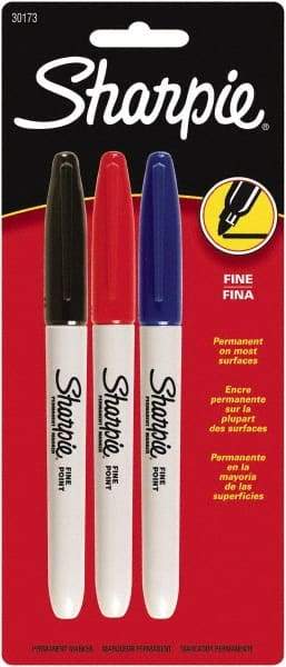 Sharpie - Black, Blue, Red Permanent Marker - Fine Tip, AP Nontoxic Ink - Best Tool & Supply