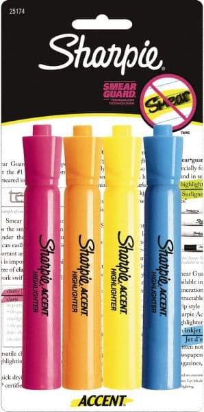 Sharpie - Assorted Colors, Highlighter - Chisel Tip, AP Nontoxic Ink - Best Tool & Supply