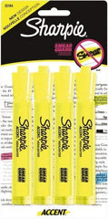 Sharpie - Fluorescent Yellow Highlighter - Chisel Tip, AP Nontoxic Ink - Best Tool & Supply