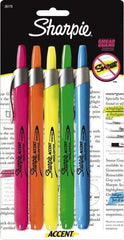 Sharpie - Assorted Colors, Highlighter - Chisel Tip, AP Nontoxic Ink - Best Tool & Supply