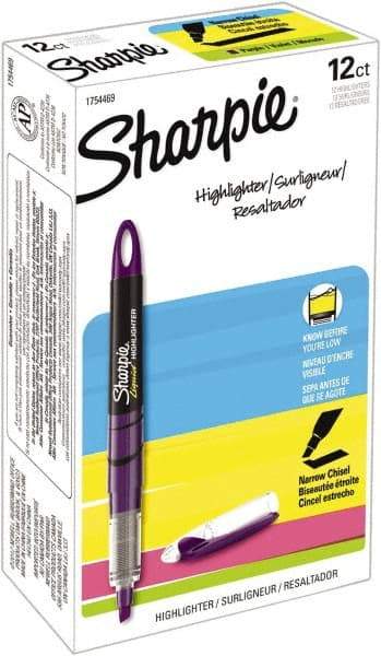 Sharpie - Purple Highlighter - Chisel Tip, AP Nontoxic Ink - Best Tool & Supply