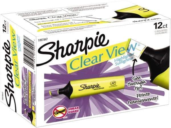 Sharpie - Fluorescent Yellow Highlighter - Chisel Tip, AP Nontoxic Ink - Best Tool & Supply