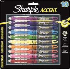 Sharpie - Assorted Colors, Highlighter - Chisel Tip, AP Nontoxic Ink - Best Tool & Supply