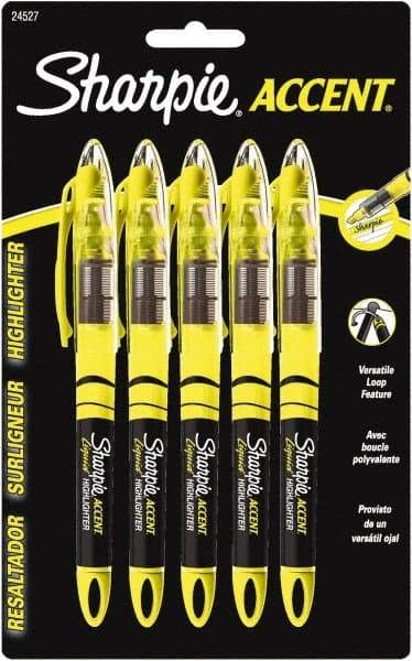 Sharpie - Fluorescent Yellow Highlighter - Chisel Tip, AP Nontoxic Ink - Best Tool & Supply