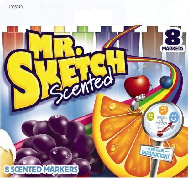 Mr. Sketch - Assorted Colors, Art Marker - Chisel Tip - Best Tool & Supply