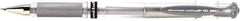 Uni-Ball - 1mm Stick Pen - Silver - Best Tool & Supply