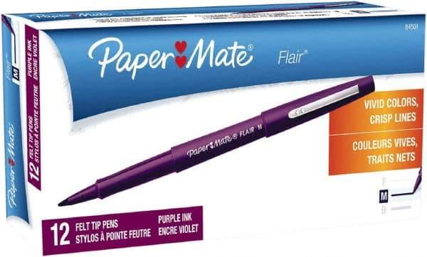 Paper Mate - Medium Porous Point Pen - Green - Best Tool & Supply