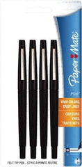 Paper Mate - Medium Porous Point Pen - Black - Best Tool & Supply