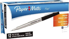 Paper Mate - Ultra Fine Porous Point Pen - Black - Best Tool & Supply