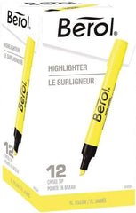 Dymo - Chisel Highlighter - Yellow - Best Tool & Supply