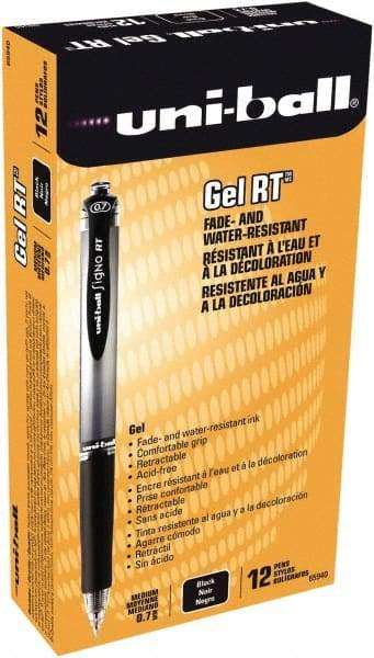 Uni-Ball - 0.7mm Retractable Pen - Black - Best Tool & Supply