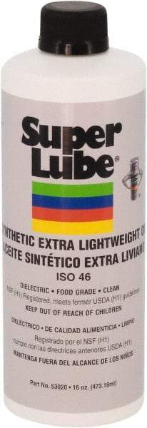 Synco Chemical - Bottle, ISO 46, SAE 75W, Air Compressor Oil - -40°F to 500° - Best Tool & Supply