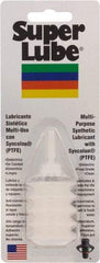 Synco Chemical - 1 oz Bellow Synthetic Lubricant w/PTFE General Purpose Grease - Translucent White, Food Grade, 450°F Max Temp, NLGIG 2, - Best Tool & Supply