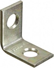 National Mfg. - 3/4" Long x 1/2" Wide, Steel, Corner Brace - Zinc Plated - Best Tool & Supply