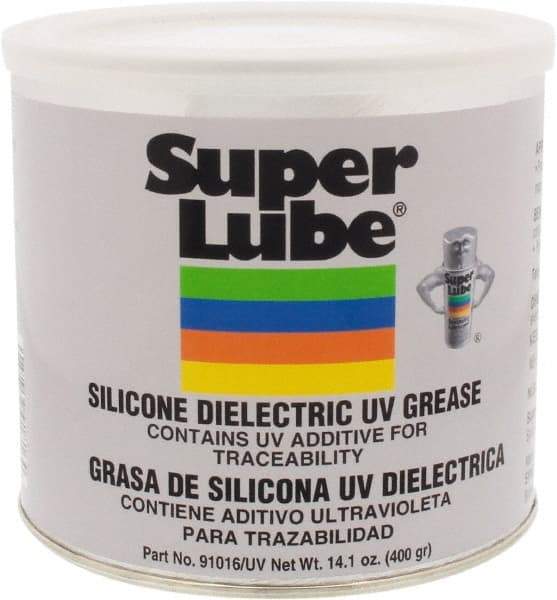 Synco Chemical - 14.1 oz Canister Silicone Heat-Transfer Grease - Translucent White, Food Grade, 450°F Max Temp, NLGIG 2, - Best Tool & Supply