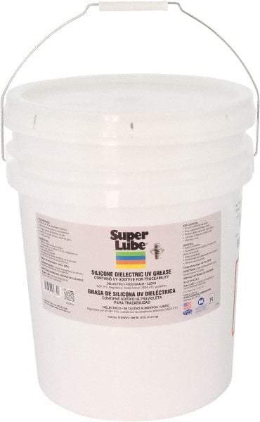 Synco Chemical - 30 Lb Pail Silicone Heat-Transfer Grease - Translucent White, Food Grade, 450°F Max Temp, NLGIG 2, - Best Tool & Supply