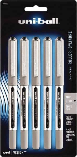 Uni-Ball - Roller Ball 0.7mm Stick Pen - Black - Best Tool & Supply