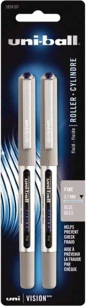 Uni-Ball - Roller Ball 0.7mm Stick Pen - Blue - Best Tool & Supply