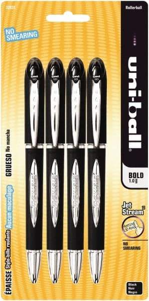 Uni-Ball - Roller Ball 1mm Stick Pen - Black - Best Tool & Supply