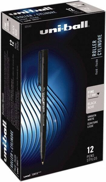 Uni-Ball - Roller Ball 0.7mm Stick Pen - Black - Best Tool & Supply