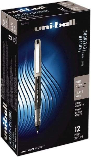 Uni-Ball - Roller Ball 0.8mm Stick Pen - Black - Best Tool & Supply