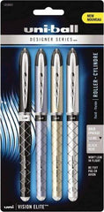 Uni-Ball - Roller Ball 0.8mm Stick Pen - Black - Best Tool & Supply