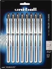 Uni-Ball - Roller Ball 0.8mm Stick Pen - Black - Best Tool & Supply