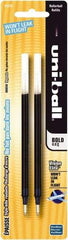 Uni-Ball - Roller Ball 0.8mm Stick Pen - Blue & Black - Best Tool & Supply